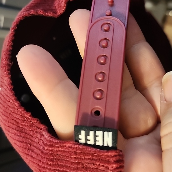 Authentic The Neff Co. Magic Mushrooms Corduroy Snapback In Burgandy - Picture 4 of 4